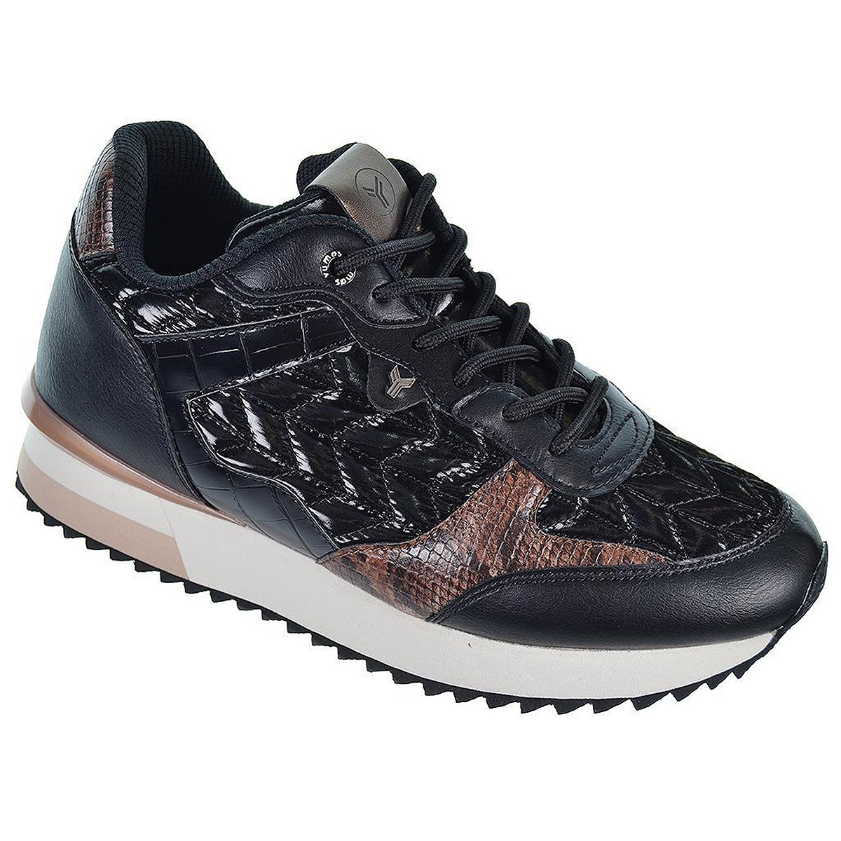 Nevis Yumas Sneaker Zapato Sneaker en microfibra y nilón transpirable. Forro en textil y plantilla con cuña textil extraíble. Co