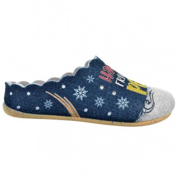 20361 CMConfort Zapatilla Casa Zapatilla estar por casa. Destalonada textil muy suave y plantilla acolchada extraíble. Piso de g 2