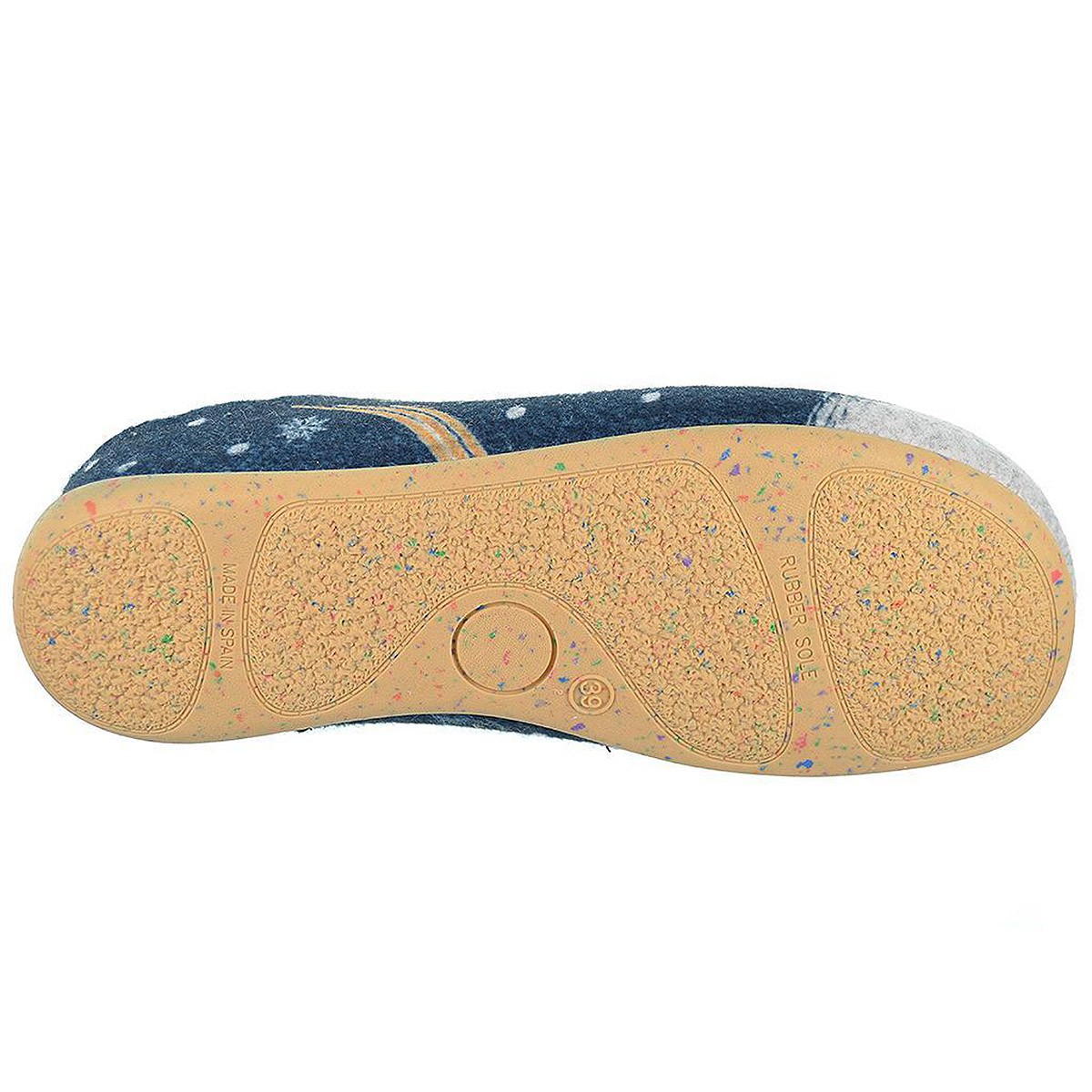 20361 CMConfort Zapatilla Casa Zapatilla estar por casa. Destalonada textil muy suave y plantilla acolchada extraíble. Piso de g