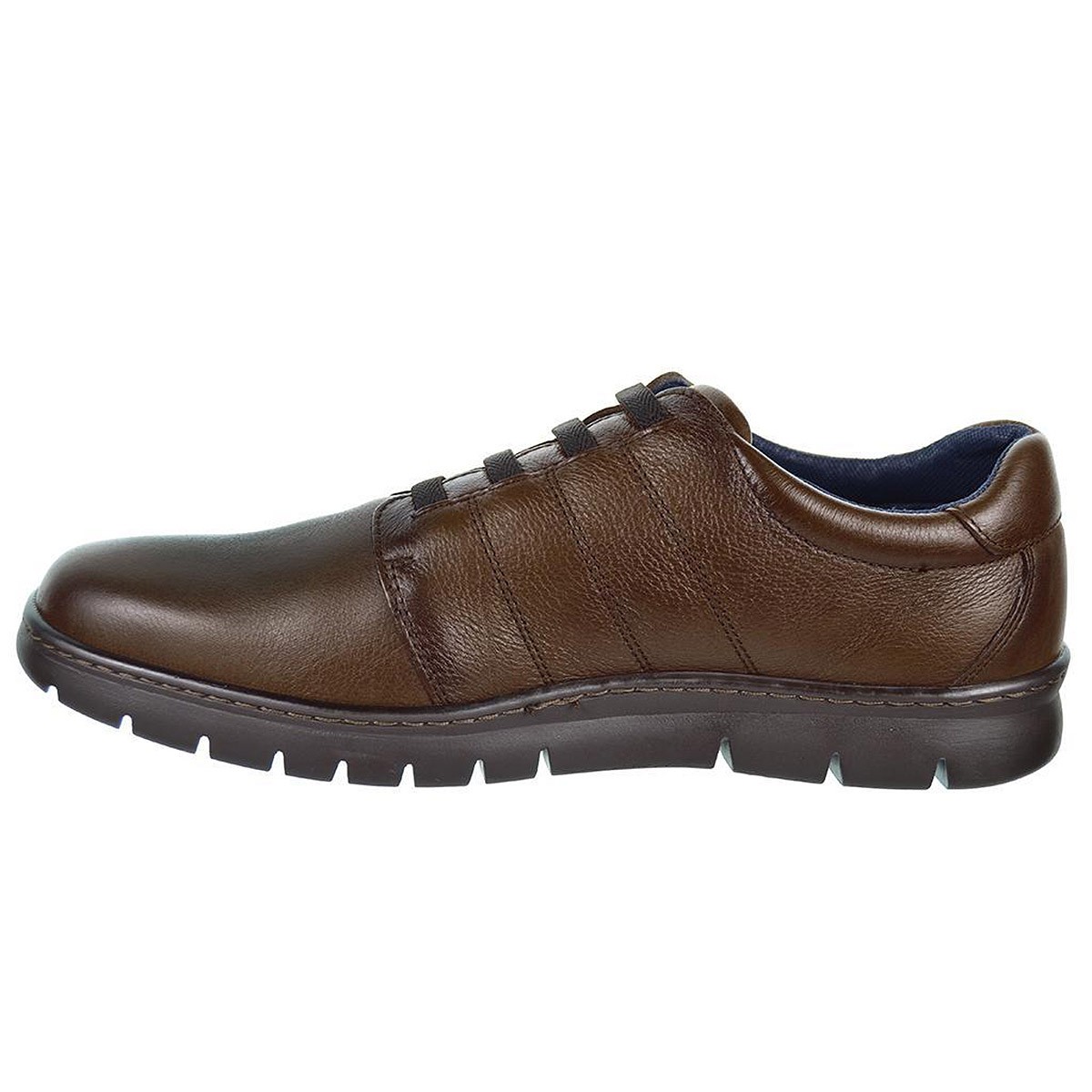 5312 Baerchi Zapato Casual Zapato en piel con elásticos en empeine. Forrado en textil acolchado y plantilla extraible. Suela de  5312 Baerchi Zapato Casual Zapato en piel con elásticos en empeine. Forrado en textil acolchado y plantilla extraible. Suela de