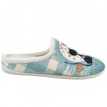 20365 CMConfort Zapatilla Casa Zapatilla destalonada en textil muy suave y plantilla acolchada para un máximo confort. Piso de g 2