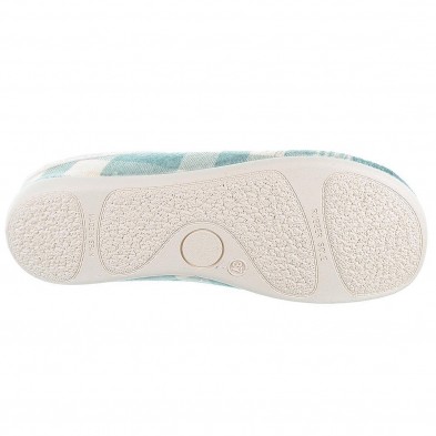 20365 CMConfort Zapatilla Casa Zapatilla destalonada en textil muy suave y plantilla acolchada para un máximo confort. Piso de g