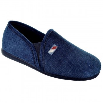 875 CMConfort Zapatilla Casa Zapatilla en textil muy suave y plantilla acolchada para un máximo confort. Piso de goma antidesliz 2