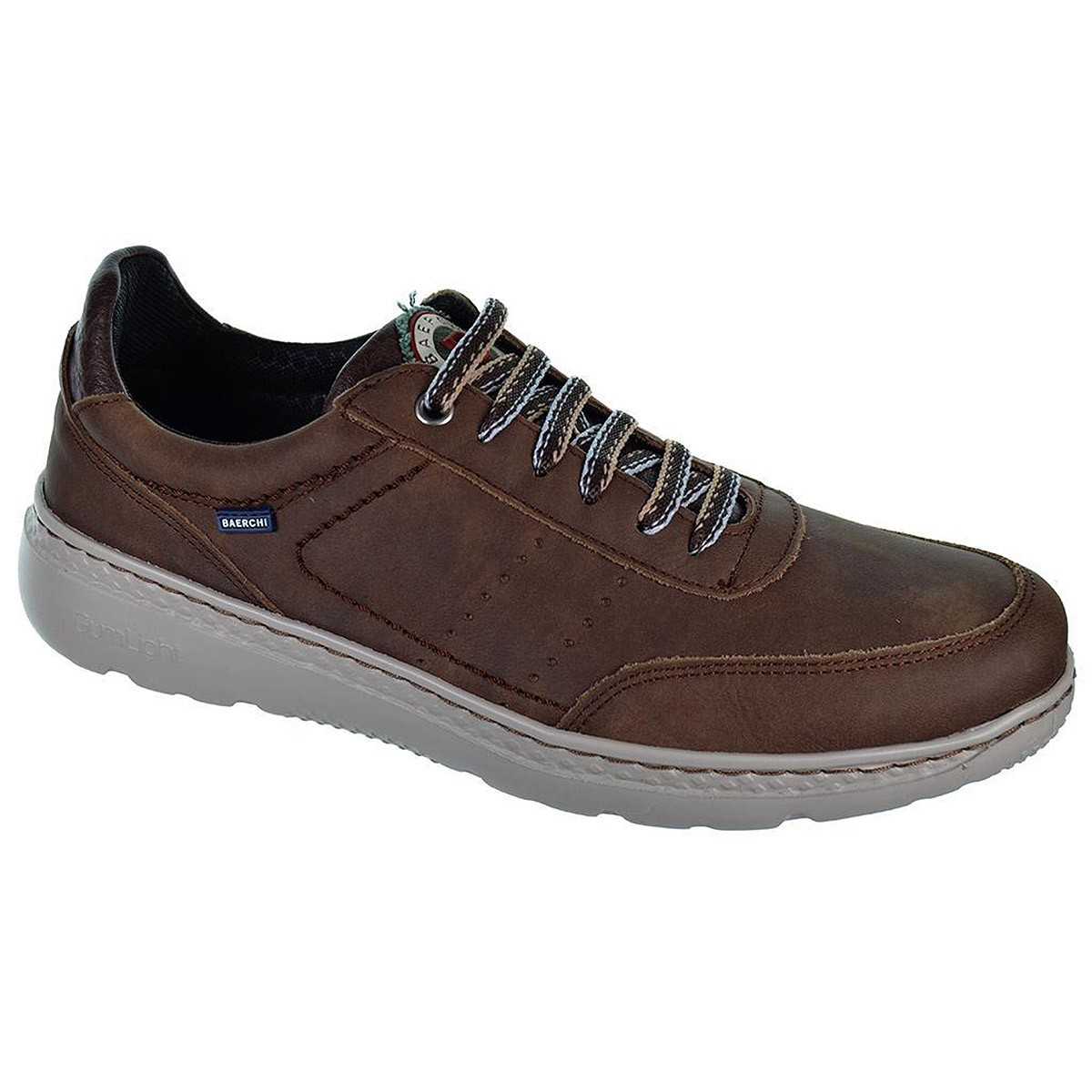 5264 Baerchi Zapato Casual Zapato casual en nobuck piel, forro textil acolchado transpirable y plantilla extraíble confortable. 