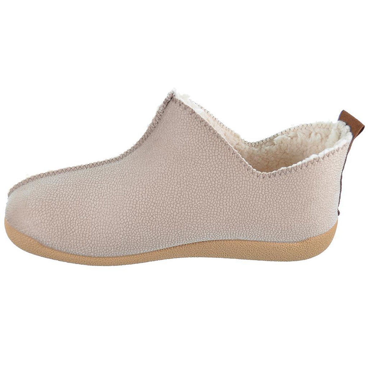 20289 CMConfort Zapatilla Casa Zapatilla en textil muy suave, interior en borreguillo y plantilla acolchada extraíble máximo con