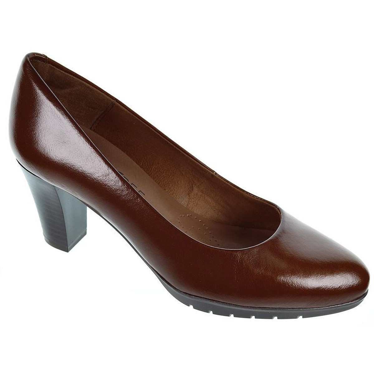 Four8 Desireé Zapato de Piel Zapato en piel y forro textil. Plantilla para el descanso del metatarso. Piso con plataforma antide