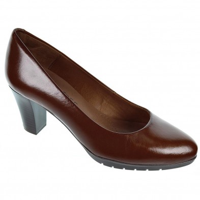 Four8 Desireé Zapato de Piel Zapato en piel y forro textil. Plantilla para el descanso del metatarso. Piso con plataforma antide