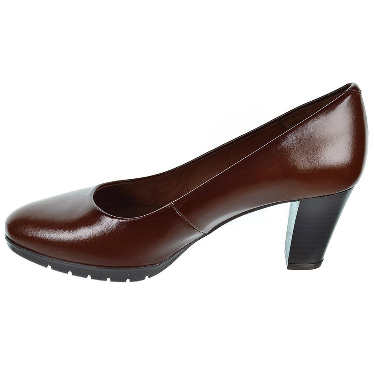 Four8 Desireé Zapato de Piel Zapato en piel y forro textil. Plantilla para el descanso del metatarso. Piso con plataforma antide