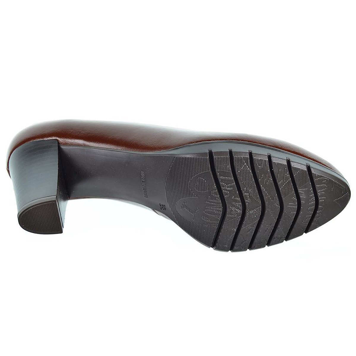 Four8 Desireé Zapato de Piel Zapato en piel y forro textil. Plantilla para el descanso del metatarso. Piso con plataforma antide