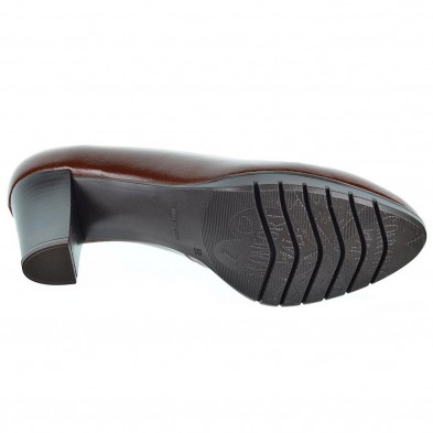 Four8 Desireé Zapato de Piel Zapato en piel y forro textil. Plantilla para el descanso del metatarso. Piso con plataforma antide