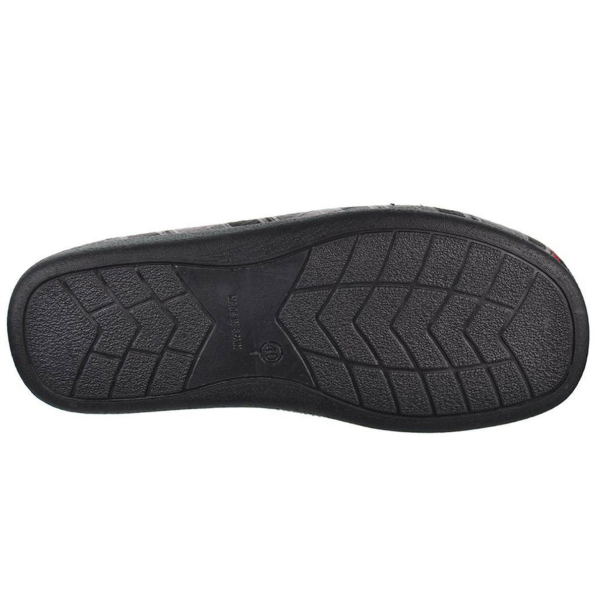 20331 CMConfort Zapatilla Casa Zapatilla destalonada en textil muy suave y plantilla acolchada para un máximo confort. Piso de g