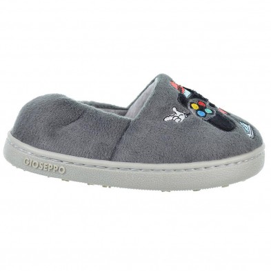 Apui Gioseppo Zapatilla Casa Zapatilla textil con plantilla acolchada y elástico en talón. Piso de goma antideslizante muy flexi