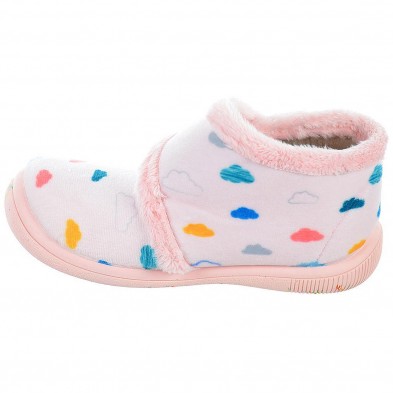 Arigna Gioseppo Zapatilla Casa estilo Botín Zapatilla estilo botín en textil y velcro, plantilla acolchada y piso de goma antide