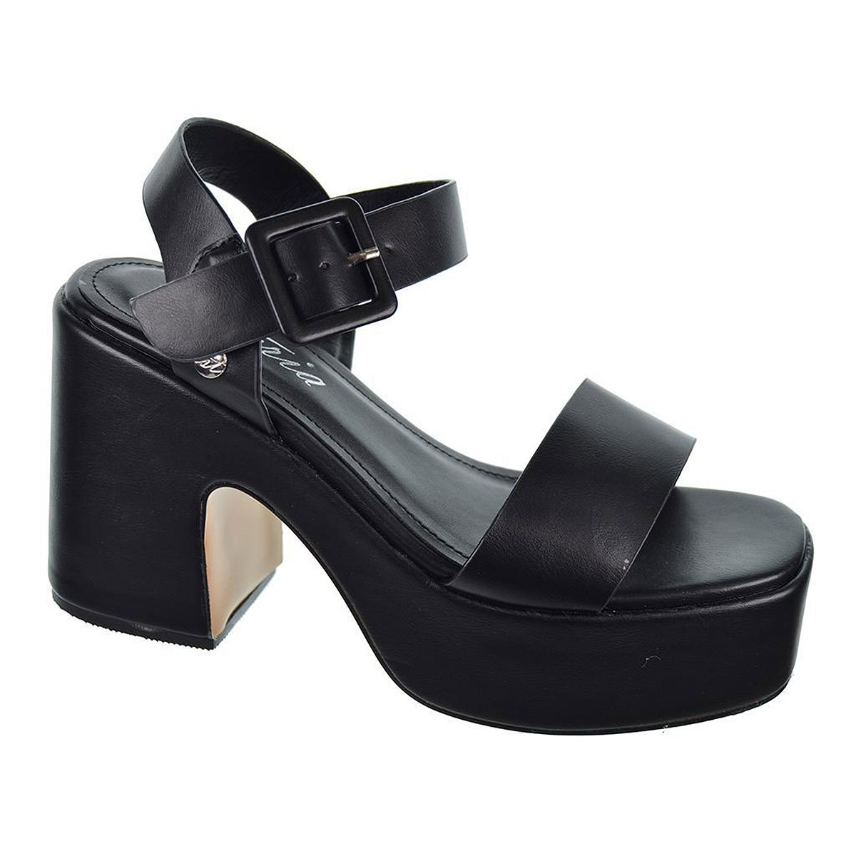 22305 Isteria Sandalia Sandalia de fiesta. Sintética con cierre en hebilla regulable. Piso con plataforma forrada de 4cm aprox. 