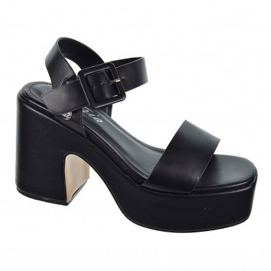 22305 Isteria Sandalia Sandalia de fiesta. Sintética con cierre en hebilla regulable. Piso con plataforma forrada de 4cm aprox. 