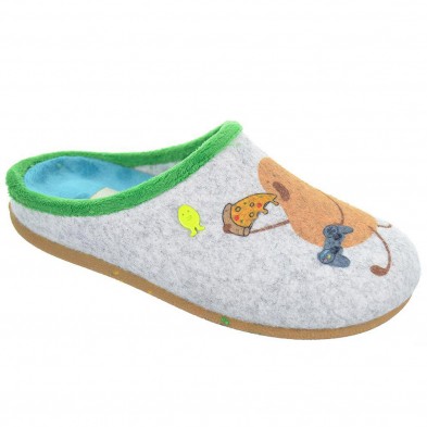 Navan Potatoes Zapatilla Casa Zapatillas destalonadas estampado de fieltro reciclado. Planta afelpada de tejido poliéster. Plant Navan Potatoes Zapatilla Casa Zapatillas destalonadas estampado de fieltro reciclado. Planta afelpada de tejido poliéster. Plant