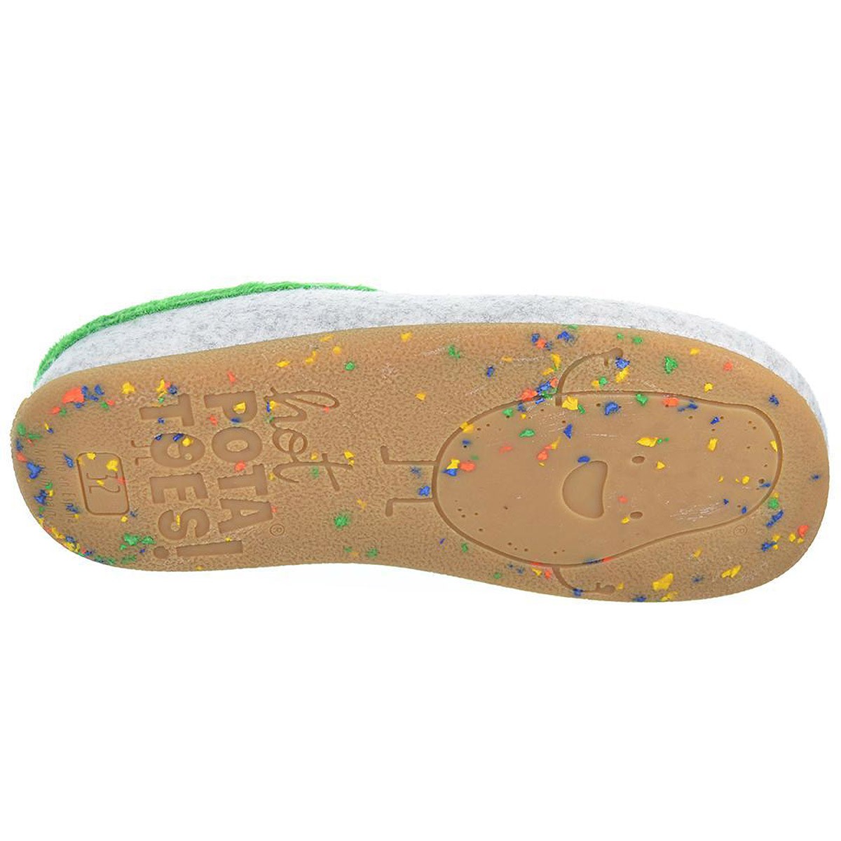 Navan Potatoes Zapatilla Casa Zapatillas destalonadas estampado de fieltro reciclado. Planta afelpada de tejido poliéster. Plant Navan Potatoes Zapatilla Casa Zapatillas destalonadas estampado de fieltro reciclado. Planta afelpada de tejido poliéster. Plant