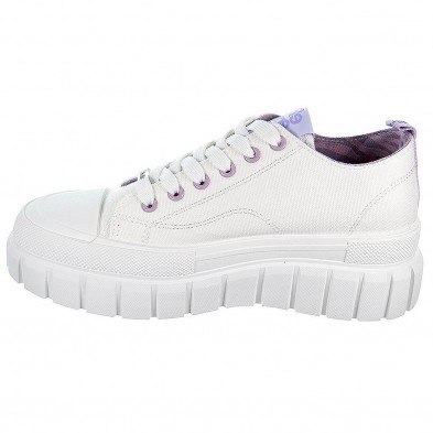 170746 Refresh Zapatilla de lona con cierre en cordones ajustables y plantilla textil acolchada. Goma antideslizante. 170746 Refresh Zapatilla de lona con cierre en cordones ajustables y plantilla textil acolchada. Goma antideslizante.