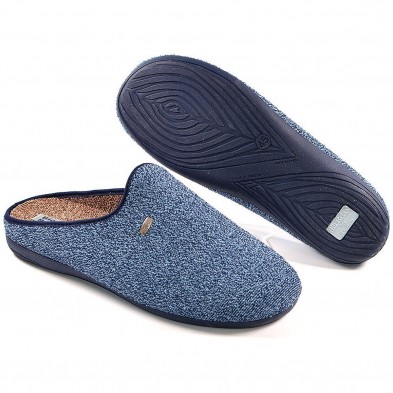 13501 Biorelax Zapatilla Casa destalonada, fabricada en textil muy suave y plantilla extraíble acolchada Suela antideslizante 13501 Biorelax Zapatilla Casa destalonada, fabricada en textil muy suave y plantilla extraíble acolchada Suela antideslizante