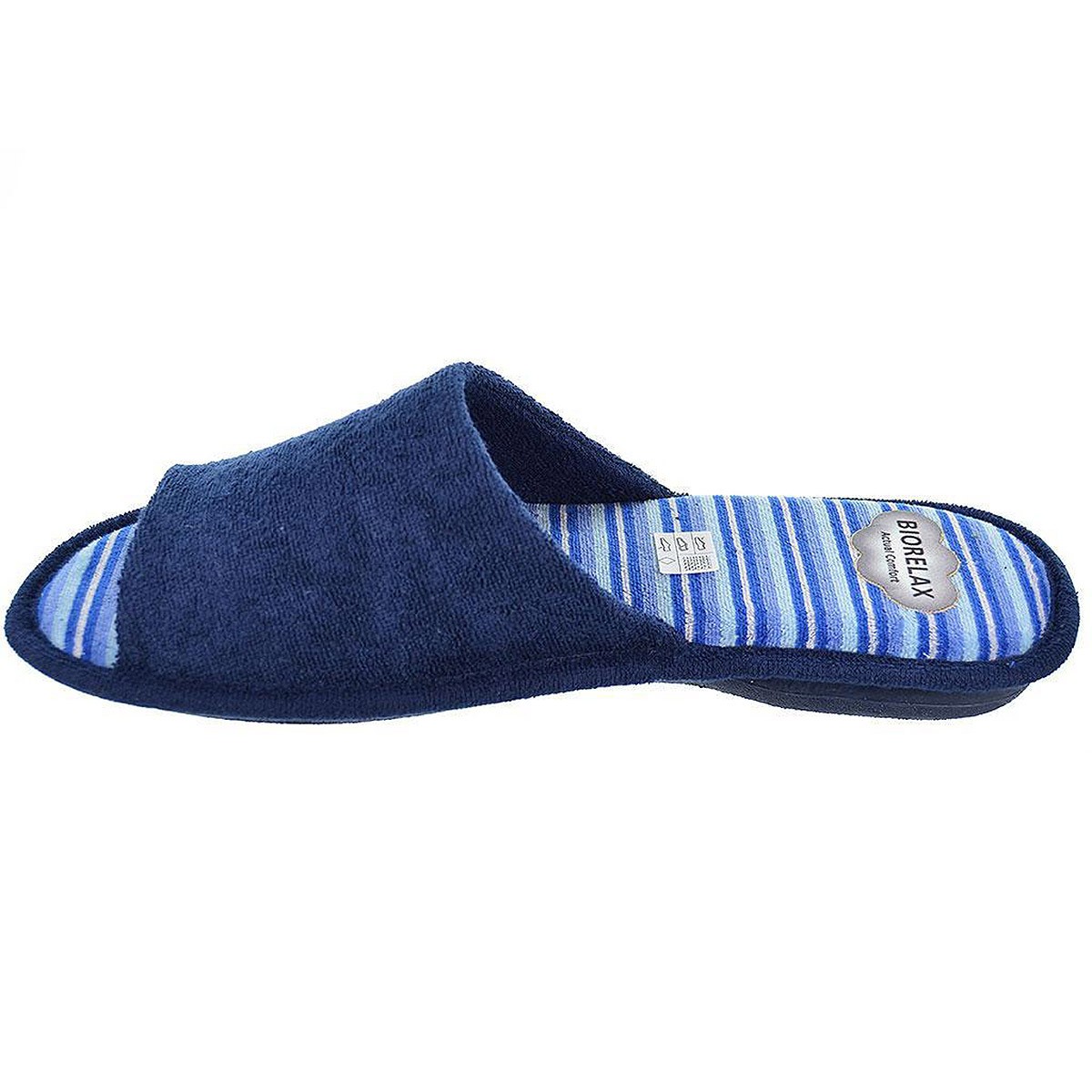 1461 Biorelax Zapatilla destalonada estar por casa. Puntera abierta en textil transpirable. antideslizante. Pies delicados. 1461 Biorelax Zapatilla destalonada estar por casa. Puntera abierta en textil transpirable. antideslizante. Pies delicados.