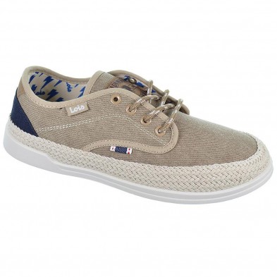 Zapatilla de lona Forro interior y plantilla textil acolchado. Cordones ajustables. Suela de caucho y revestimiento en yute. Zapatilla de lona Forro interior y plantilla textil acolchado. Cordones ajustables. Suela de caucho y revestimiento en yute.