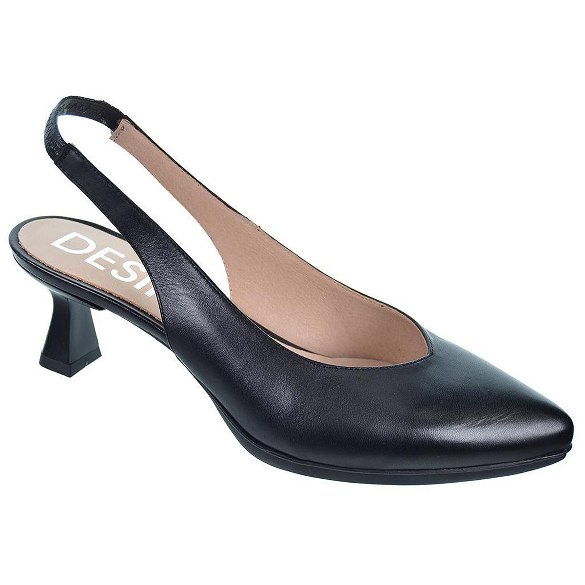 Maia1 Desireé Zapato Piel Destalonado Acolchado Tacón Mujer Maia1 Desireé Zapato Piel Destalonado Acolchado Tacón Mujer