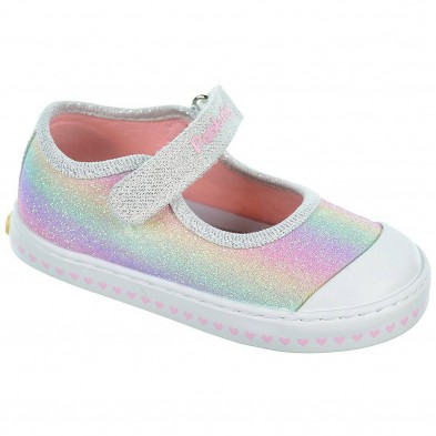 971801 Pablosky Zapatilla Lona forro textil y plantilla extraíble. Cierre en Velcro. Puntera de goma reforzada. Antideslizante