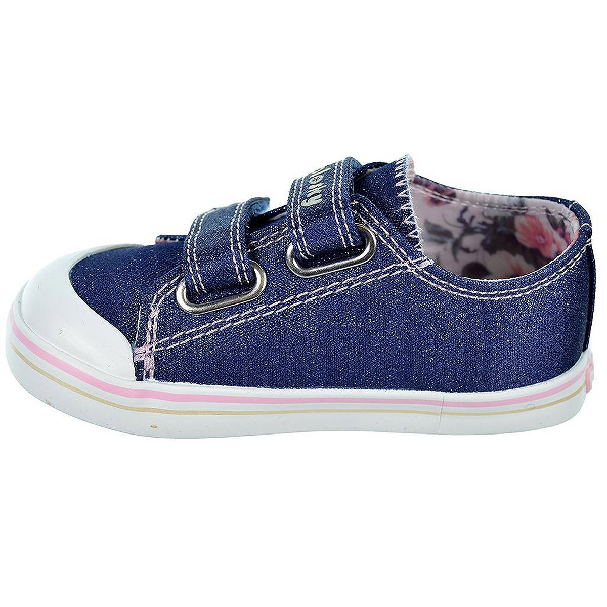 972221 Pablosky Zapatilla Lona. forro textil y plantilla extraíble, Doble velcro. Puntera de goma reforzada. Antideslizante 972221 Pablosky Zapatilla Lona. forro textil y plantilla extraíble, Doble velcro. Puntera de goma reforzada. Antideslizante