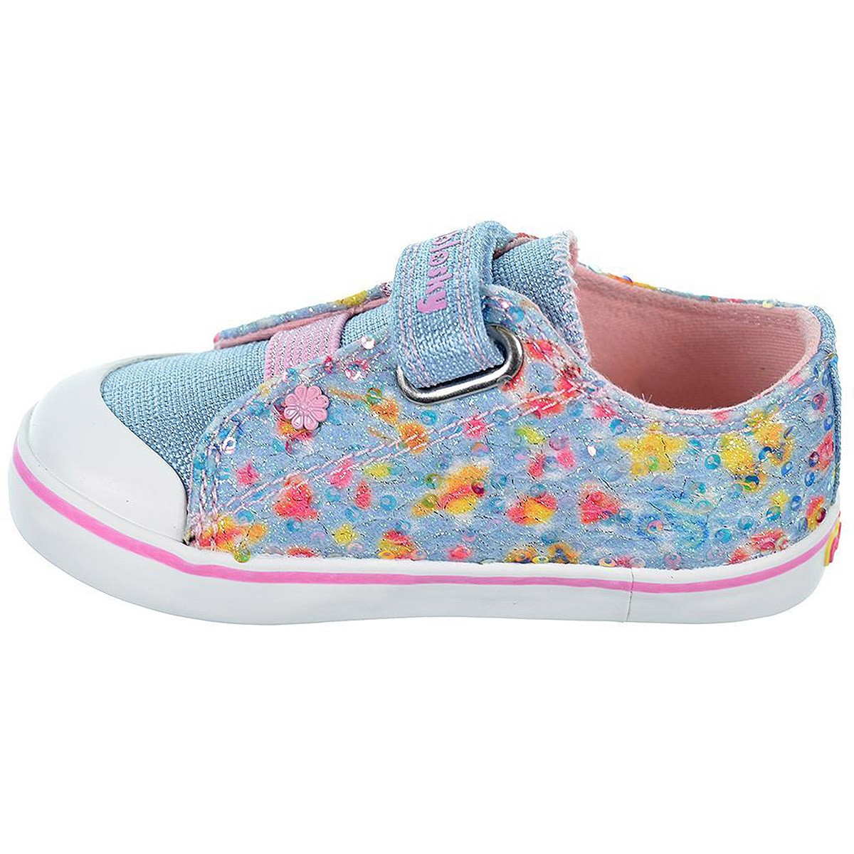 972311 Pablosky Zapatilla lona, forro textil y plantilla extraíble, cordones elásticos y velcro. Goma antideslizante, flexible 972311 Pablosky Zapatilla lona, forro textil y plantilla extraíble, cordones elásticos y velcro. Goma antideslizante, flexible