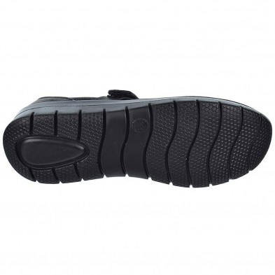 23463 Amarpies Zapato Confort en textil y sintético. Plantilla acolchada. Velcro. Suela de caucho con cuña muy ligera y flexible 23463 Amarpies Zapato Confort en textil y sintético. Plantilla acolchada. Velcro. Suela de caucho con cuña muy ligera y flexible