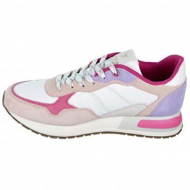 Arafura Yumas Sneaker en serraje y nylon, forro textil acolchado transpirable, plantilla confort látex. cordones. Suela caucho