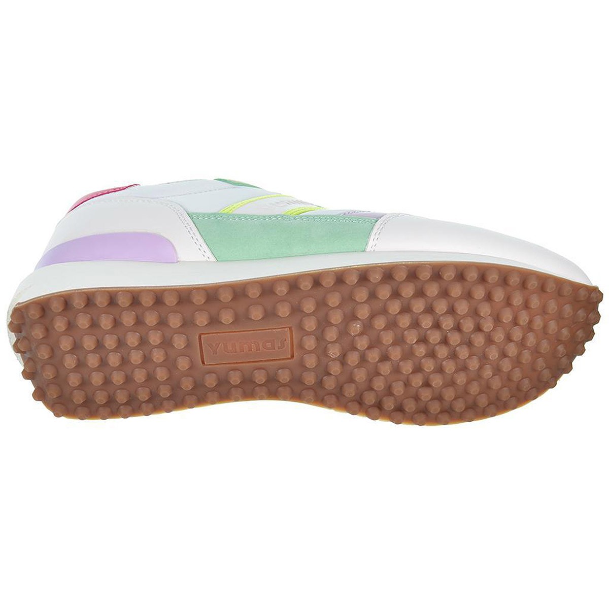 Bruny Yumas Sneaker serraje sintético y nylon, forro textil acolchado transpirable, plantilla confort . cordones. Suela caucho