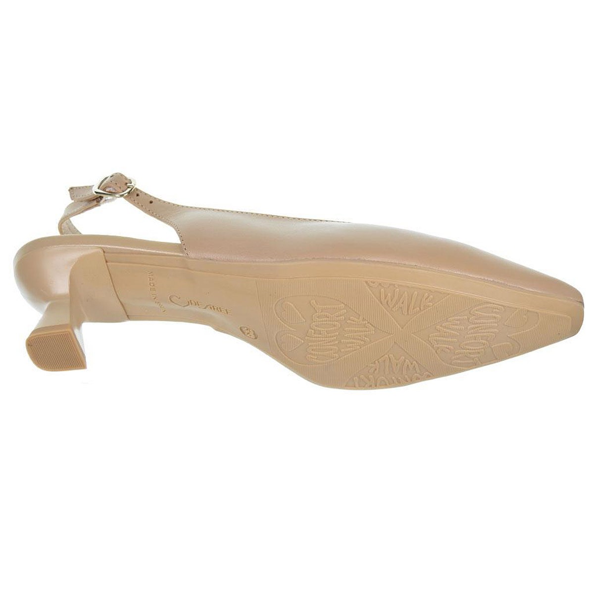 Elba3 Desireé Zapato piel destalonado. Hebilla en talón. Plantilla  acolchada transpirable. Tacón de 4,5cm. antideslizante. Elba3 Desireé Zapato piel destalonado. Hebilla en talón. Plantilla  acolchada transpirable. Tacón de 4,5cm. antideslizante.