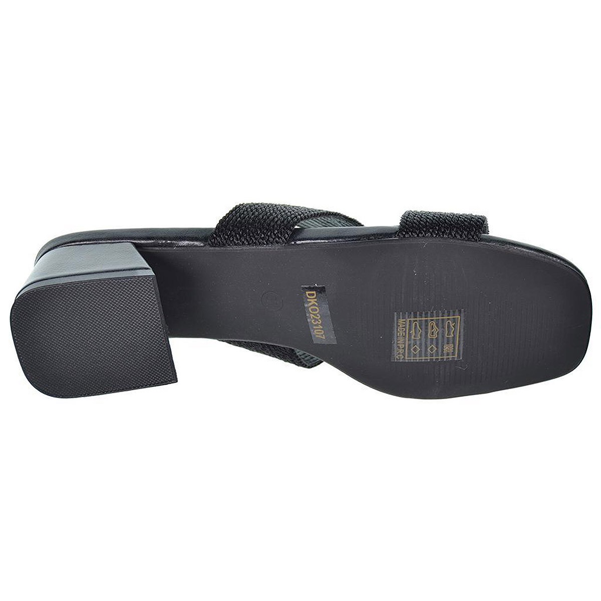 D´Angela Sandalia textil. Plantilla acolchada y tacón ancho con altura de 4cm.aprox. Para eventos y ceremonias.