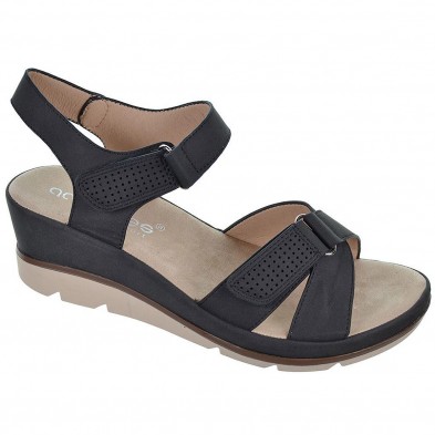 23533 Amarpies Sandalia sintético. Velcro en empeine y pulsera lateral. Planta confort. Plataforma de 5´5cm. con suela de caucho 23533 Amarpies Sandalia sintético. Velcro en empeine y pulsera lateral. Planta confort. Plataforma de 5´5cm. con suela de caucho