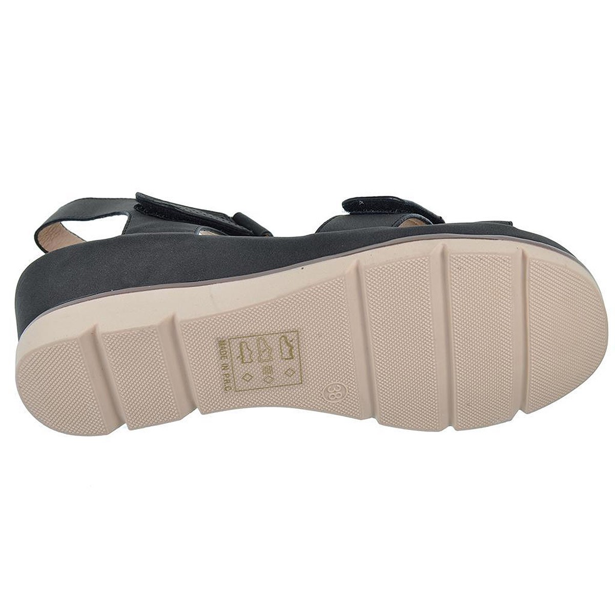 23533 Amarpies Sandalia sintético. Velcro en empeine y pulsera lateral. Planta confort. Plataforma de 5´5cm. con suela de caucho 23533 Amarpies Sandalia sintético. Velcro en empeine y pulsera lateral. Planta confort. Plataforma de 5´5cm. con suela de caucho