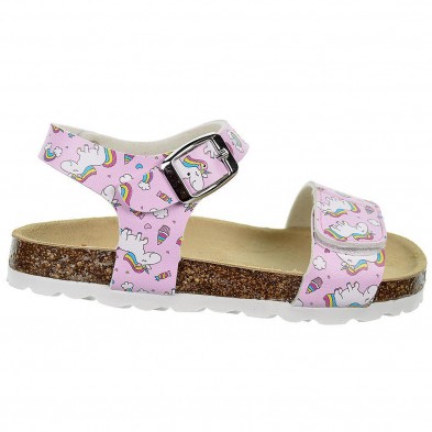 2347 Crecendo Sandalia Bio sintética. Velcro en empeine y hebilla regulable en pulsera. Planta bio en piel serraje y suela 2347 Crecendo Sandalia Bio sintética. Velcro en empeine y hebilla regulable en pulsera. Planta bio en piel serraje y suela