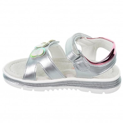 2309 Crecendo Sandalia sintética y plantilla de piel acolchada. Doble velcro en pala y pulsera ajustables. Para Verano. 2309 Crecendo Sandalia sintética y plantilla de piel acolchada. Doble velcro en pala y pulsera ajustables. Para Verano.