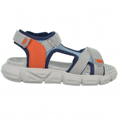 2343 Crecendo Sandalia sintética y textil Confort. Doble velcro en empeine y talón. Piso muy ligero y flexible 2343 Crecendo Sandalia sintética y textil Confort. Doble velcro en empeine y talón. Piso muy ligero y flexible