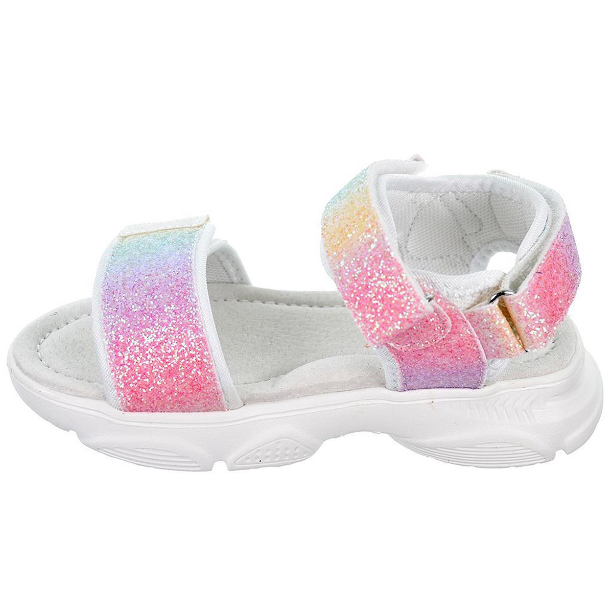 2319 Crecendo Sandalia sintético y textil. Forro textil y plantilla de piel acolchada. Doble velcro en empeine y velcro en talón