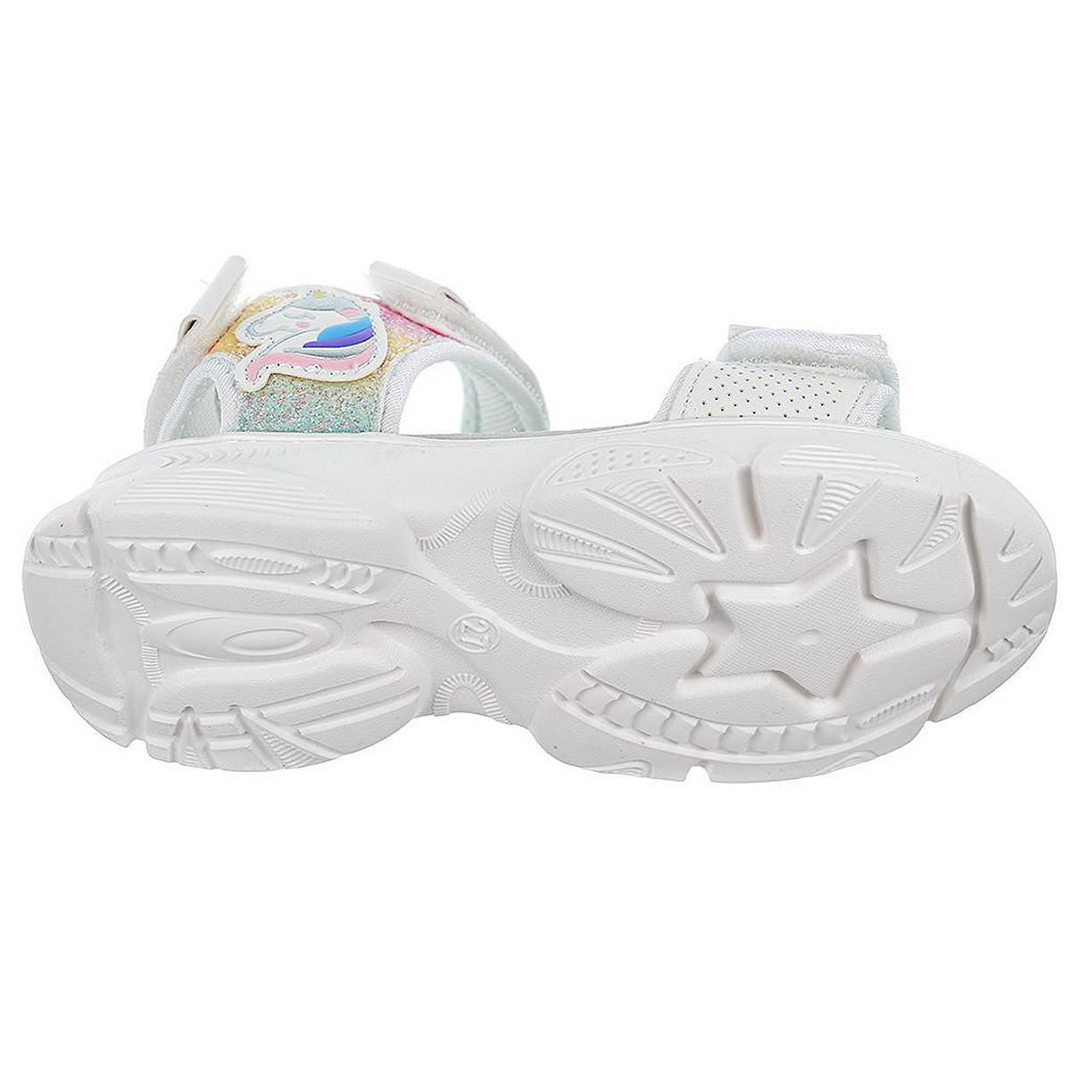 2319 Crecendo Sandalia sintético y textil. Forro textil y plantilla de piel acolchada. Doble velcro en empeine y velcro en talón