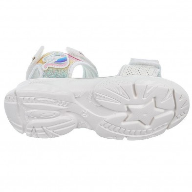 2319 Crecendo Sandalia sintético y textil. Forro textil y plantilla de piel acolchada. Doble velcro en empeine y velcro en talón