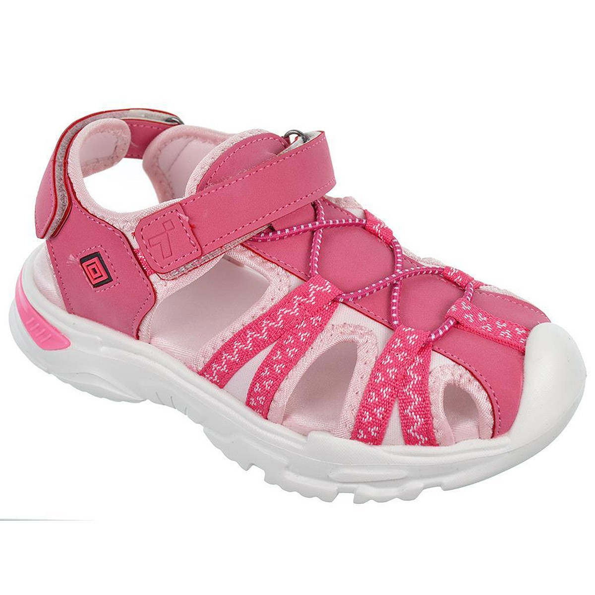 2323 Crecendo Sandalia sintética y textil. Forro textil. Plantilla acolchada en piel. Velcro en empeine y talón.