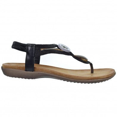 Amarpies Sandalia esclava textil y sintético y talón elástico, plantilla confort y suela de goma muy ligera y flexible. Amarpies Sandalia esclava textil y sintético y talón elástico, plantilla confort y suela de goma muy ligera y flexible.