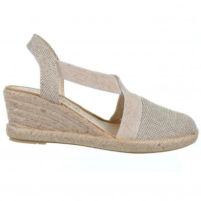 20192 Mediterránea. Zapatilla alpargata textil. Elásticos laterales. Plantilla acolchada . Piso cuña en yute. Antideslizante. 20192 Mediterránea. Zapatilla alpargata textil. Elásticos laterales. Plantilla acolchada . Piso cuña en yute. Antideslizante.