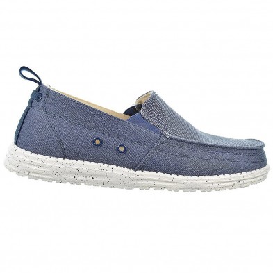 231705  Luigi Swedenkle Zapato lona con elásticos en ambos lados. Plantilla acolchada extraíble, muy confortable.