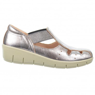 17118 Laura Azaña Zapato Piel Confort con Cuña para Mujer Laura Azaña Shoes - 1