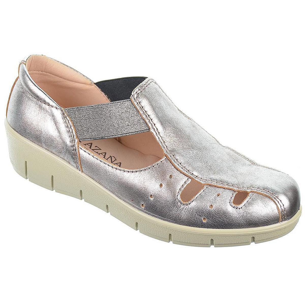 17118 Laura Azaña Zapato Piel Confort con Cuña para Mujer Laura Azaña Shoes - 2