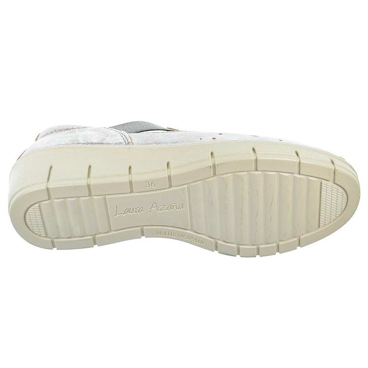 17118 Laura Azaña Zapato Piel Confort con Cuña para Mujer Laura Azaña Shoes - 4