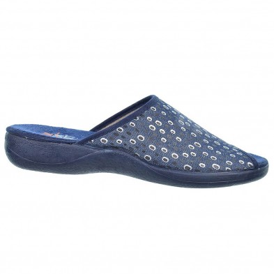 30182 Cmconfort Zapatilla textil destalonada con puntera abierta, plantilla textil acolchada. Piso de goma antideslizante. 30182 Cmconfort Zapatilla textil destalonada con puntera abierta, plantilla textil acolchada. Piso de goma antideslizante.